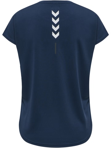 Hummel Hummel T-Shirt Hmlte Training Damen Atmungsaktiv Feuchtigkeitsabsorbierenden in INSIGNIA BLUE