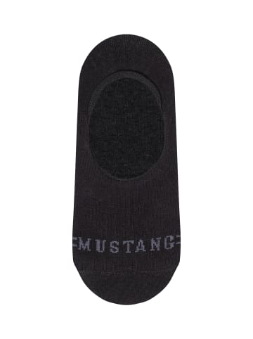 Mustang Füßlinge 6er Pack black