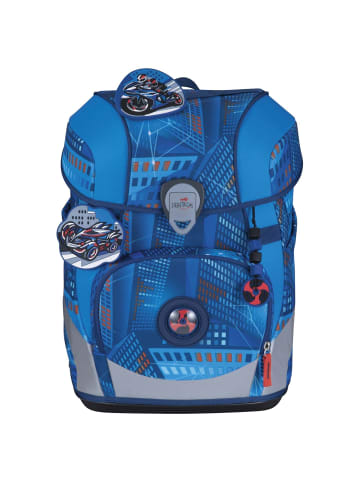 DerDieDas ErgoFlex Tiny - Schulranzen Set 5tlg. 900g (Deep Ocean) in Turbo Speed