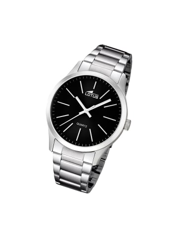 Lotus Analog-Armbanduhr Lotus Minimalist silber groß (ca. 42mm)