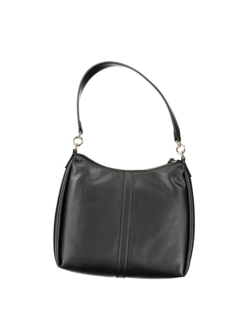 Tommy Hilfiger Schwarze Polyester-Schultertasche