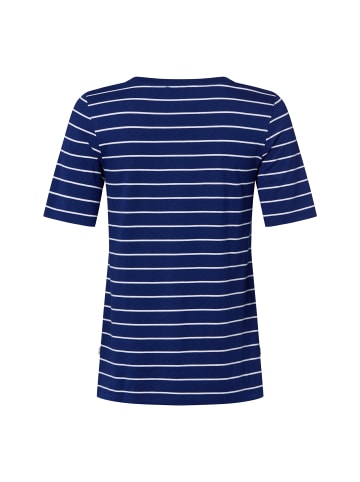 März T-Shirt in marine weiß