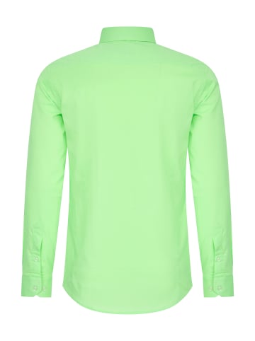 Rusty Neal Pastell Hemd S - 6XL Slim Fit Cotton-Stretch in Meadow