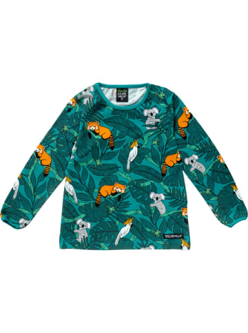 Villervalla Langarmshirt Wildtiere XT in gruen