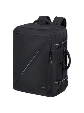 American Tourister Take2Cabin - Reiserucksack 17.3" L 55 cm erw. (blau) in schwarz