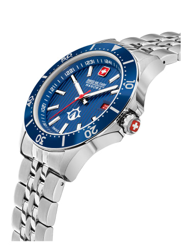 Swiss Military Hanowa Armbanduhr FLAGSHIP X in Blau