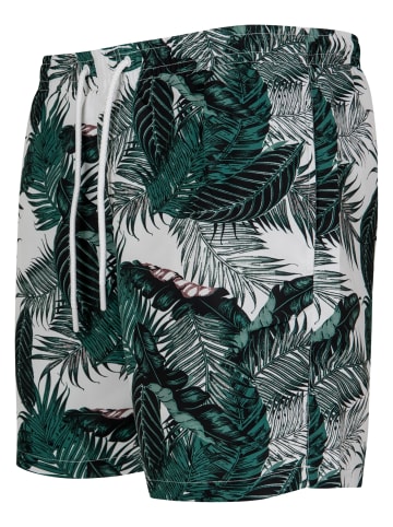 Urban Classics Badeshorts in palm leaves