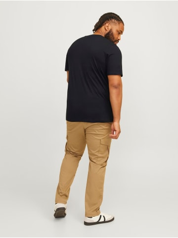 JACK & JONES PLUS T-shirt in Black