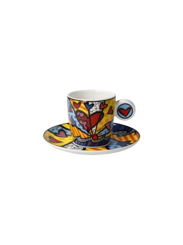 Goebel Espressotasse " Romero Britto A New Day " in Bunt