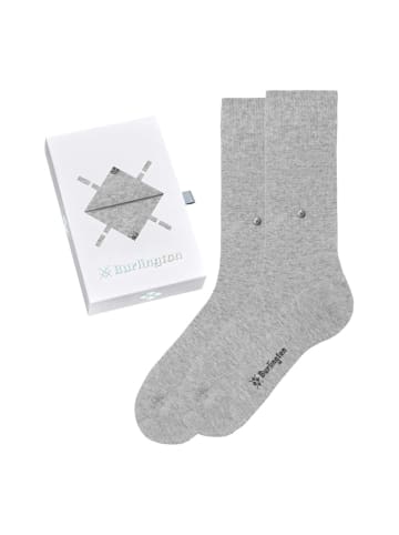 Burlington Socken 2er Pack in Hellgrau
