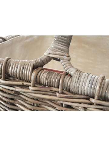 kobolo Kaminholzkorb FIREW 29342-18 in Grau