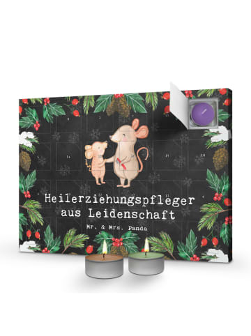 Mr. & Mrs. Panda Adventskalender Heilerziehungspfleger Leidensch... in Kreidetafel