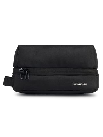 Worldpack Kulturbeutel 25 cm in schwarz