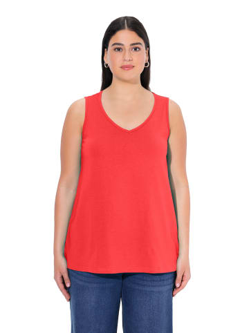 Ulla Popken Strick-Top in coralle