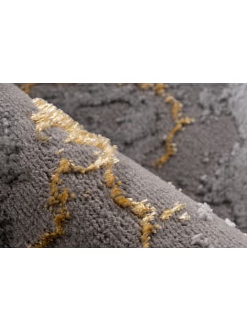 Vivorum Vivorum Neu 2026 Wohnzimmer Kurzflor Teppich Shadow 125 gold in gold