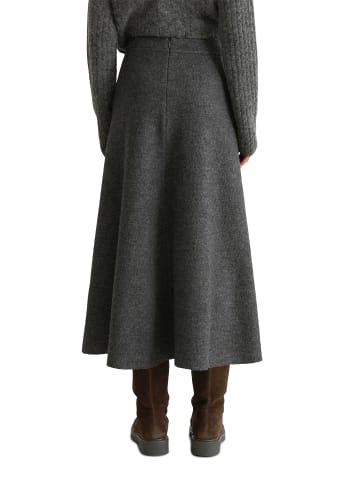 Marc O'Polo Ausgestellter Rock regular in rocky grey melange