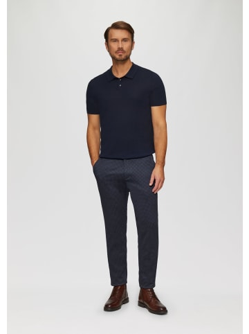 s.Oliver BLACK LABEL Anzughose lang in Blau