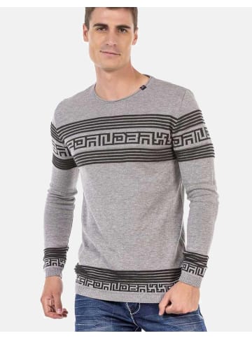 Cipo & Baxx Pullover in GREY