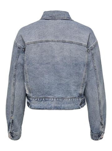 ONLY Jeansjacke in Medium Blue Denim