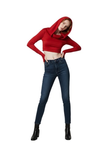 Alexa Dash Blouse in Rot