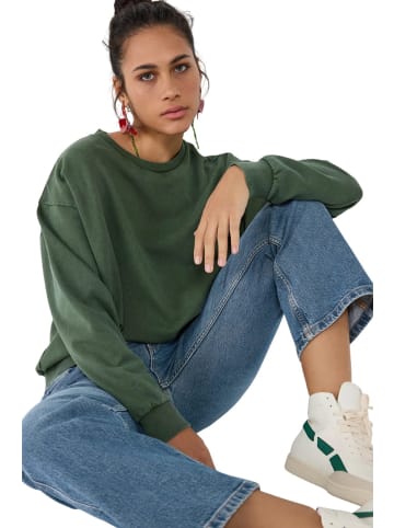 NO MATTER WHAT Sweatshirt im Khaki