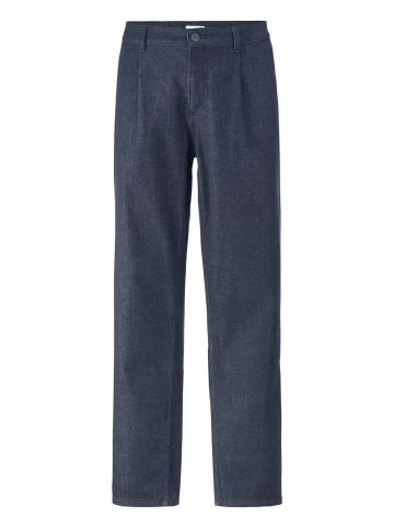 Hessnatur Hessnatur Jeans Relaxed Pleated aus reinem Bio-Denim in pure blue