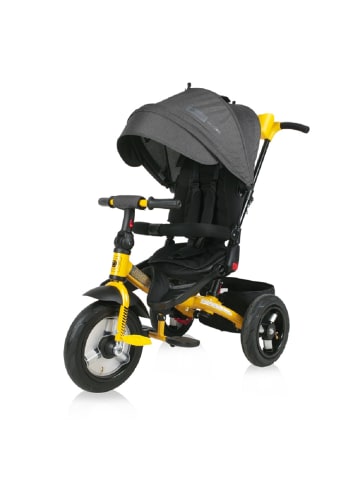 Lorelli Tricycle Jaguar 4 in 1 drehbar in schwarz