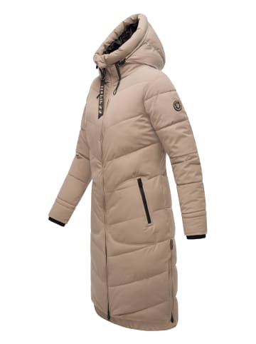 Marikoo Steppmantel Benikoo in Taupe Grey