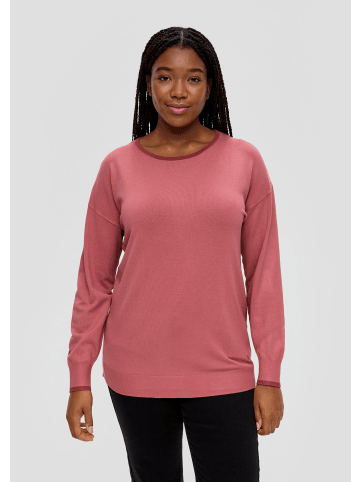 TRIANGLE Strickpullover langarm in Rot