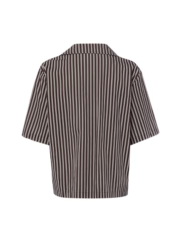 Noisy may Bluse NMFrida in schoko weiß - 0001