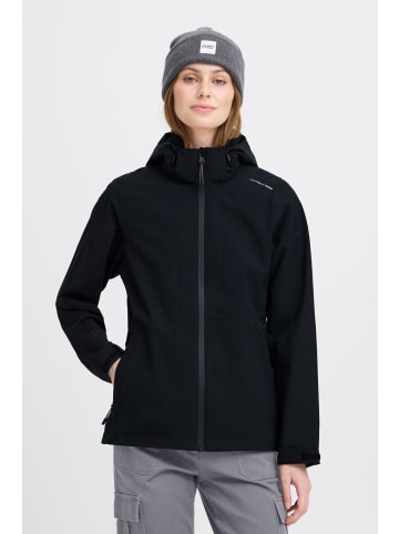 North Bend Softshelljacke NBBergwala in Schwarz