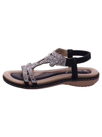 Esgano Damensandalette sportlich flach Da.-Sandalette in  Schwarz