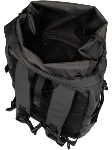 SANDQVIST Rucksack Stream Rolltop Backpack L in Black
