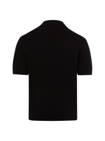 Nils Sundström Poloshirt NSNick in schwarz