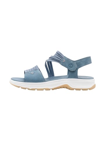Jana Coshy Sandalen mit Klettverschluss Blau