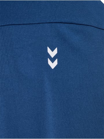 Hummel Sportshirt "Pulse Workout W T-Shirt S/S" in Blau