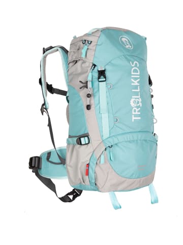 Trollkids Rucksack "Trolltunga" in Grau/Minze