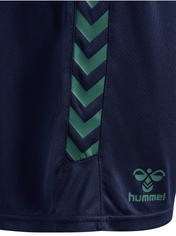 Hummel Hummel Kurze Hose Hmlstaltic Multisport Herren Atmungsaktiv Schnelltrocknend in MARINE/DUCK GREEN