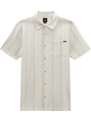 Vans T-Shirt "Carnell Ss Woven" in Weiß
