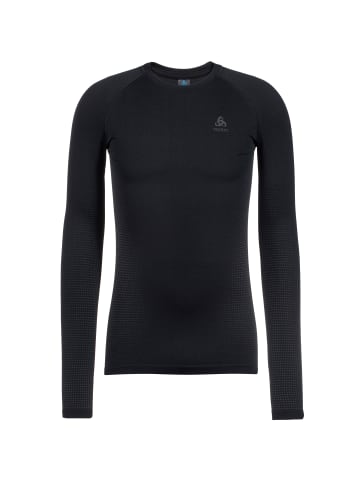 Odlo Funktionsshirt PERFORMANCE WARM ECO in black-graphite grey