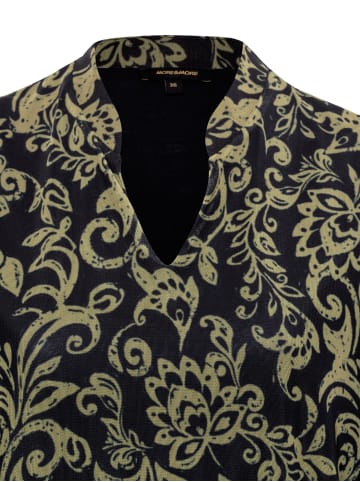 More & More Stretchbluse in marine oliv