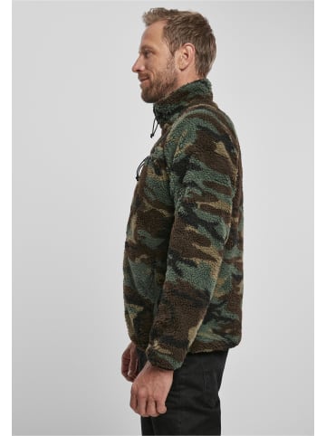 Brandit Fleece Jacket in woodland
