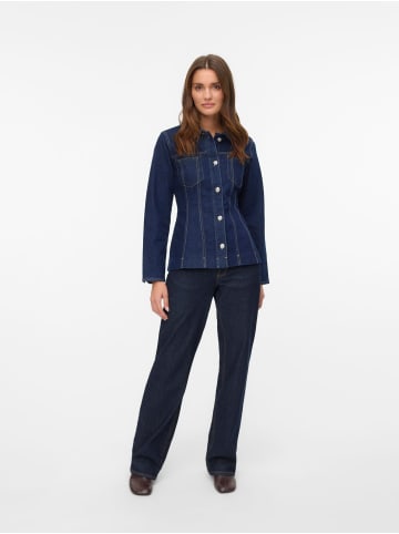 Vero Moda Jeansjacke in Dark Blue Denim