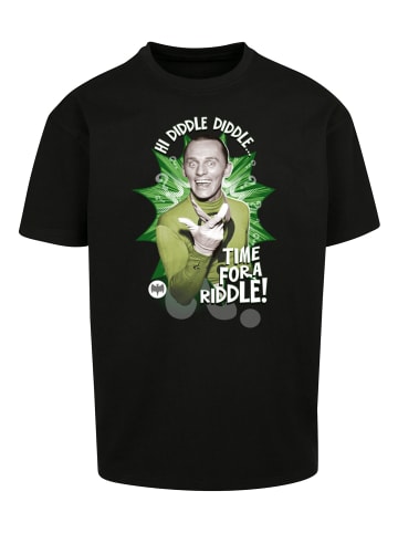 F4NT4STIC Heavy Oversize T-Shirt DC Comics Batman s The Riddler in schwarz