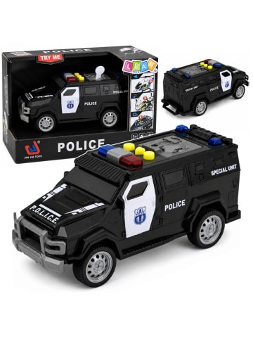 Wisam Polizeiauto, Spezialfahrzeug, Polizeiauto-Blaulichter, Geräusche