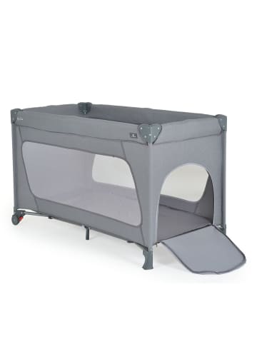 Cangaroo Reiselaufstall One Touch Räder in grau