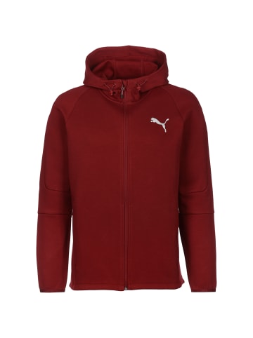 Puma Kapuzenjacke Evostripe in rot