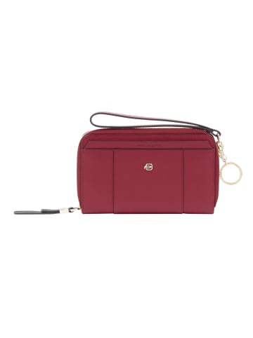 Piquadro Circle Geldbörse RFID Schutz Leder 19 cm in red