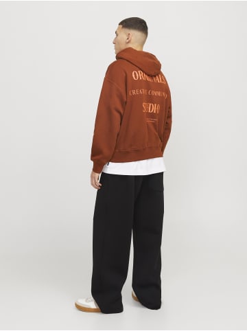 Jack & Jones Kapuzenpullover in Brandy Brown