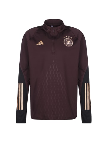 adidas Performance Trainingspullover DFB Pro Top WM 2022 in bordeaux / gold